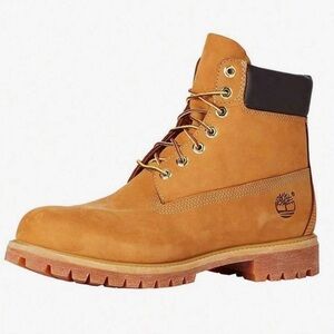 Timberland Kids Tan Leather Boots